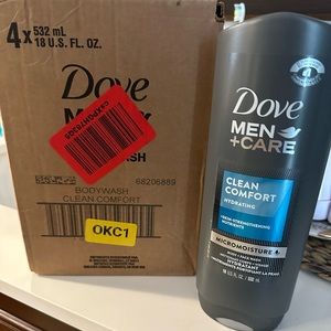 Dove body wash for men- unopened box of 4.